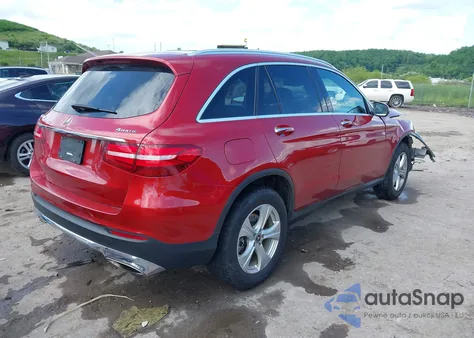 2018 Mercedes-Benz Glc 300 4Matic из США, поврежденный, VIN WDC0G4KB3JV102702